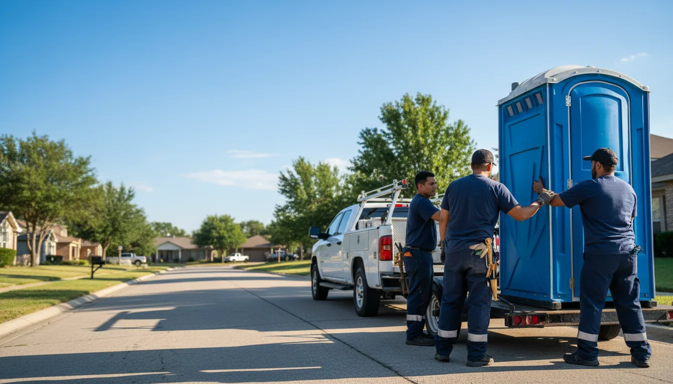Portable Toilet Rental in Voss, TX near me